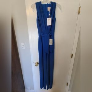 Gal Meets Glam Blue Jumpsuit NWT - Size 8